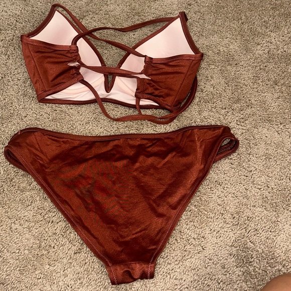Brown/ Copper bikini - Picture 2 of 4